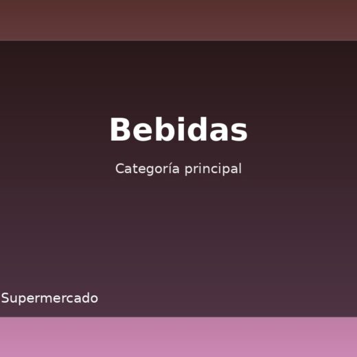 Bebidas