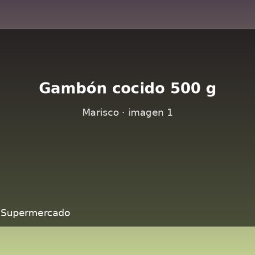 Gambón cocido 500 g