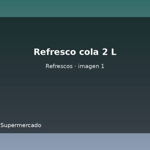 Refresco cola 2 L