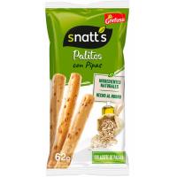 SNATTS Palitos de cereales con pipas 62 g