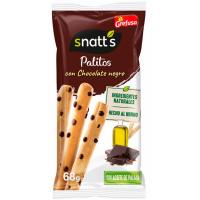 SNATTS Palitos de cereales con chocolate y avellanas 68 g