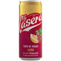 LA CASERA Tinto de verano limón 33 cl