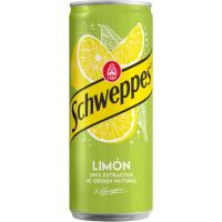 SCHWEPPES Refresco de limón con gas 0,33 L