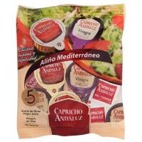 CAPRICHO ANDALUZ Aliño mediterráneo (aceite-vinagre-sal) 5 Uds