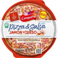 CAMPOFRÍO PIZZA JAMON QUESO SALSA MOZZ 360 g