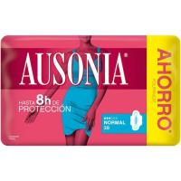 AUSONIA Compresa ultrafina normal con alas 38 ud