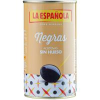 LA ESPAÑOLA Aceituna negra sin hueso 150 g