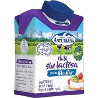 ASTURIANA Nata para montar sin lactosa 200 ml