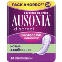 AUSONIA Compresa Discreet Normal 24 Uds