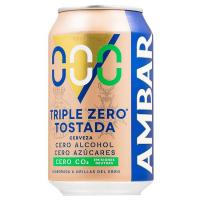 AMBAR Cerveza tostada 0,0 lata 33cl