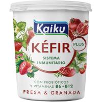 KAIKU Kéfir sabor fresa & granada 350 g