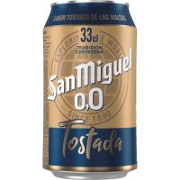 SAN MIGUEL Cerveza tostada 0,0 0,33l