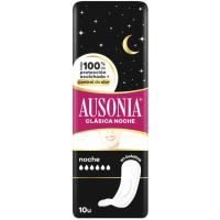 AUSONIA Compresa noche superplus sin alas plegada 9 ud