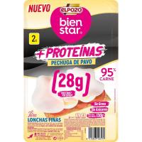 ELPOZO BIENSTAR Pechuga pavo +proteinas lonchas finas 120 g
