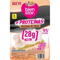 ELPOZO BIENSTAR Pechuga pollo +proteinas lonch.finas 120 g