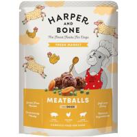 HARPER&BONE Albóndigas en salsa para perro receta sabores de mercado 300 g