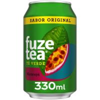 FUZE TEA Refresco de té verde con maracuyá 33 cl.