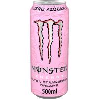 MONSTER Bebida energética Strawberry Dreams 0,5 l.