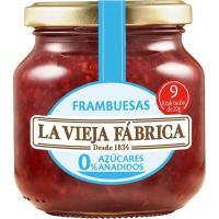 LA VIEJA FABRICA Mermelada de frambuesas 0% azúcar 245 g