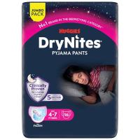 DRY NITES Braga noche niña 4-7 años (17-30 kg) 16 Uds