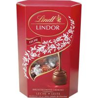 LINDOR Bombones de leche Cornet 200 g