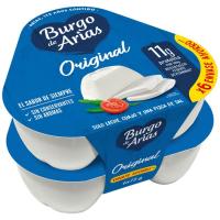 BURGO DE ARIAS Queso fresco natural pack 6x72 g