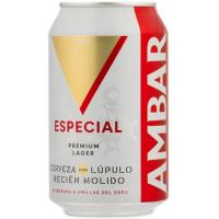 AMBAR Cerveza especial 33 cl
